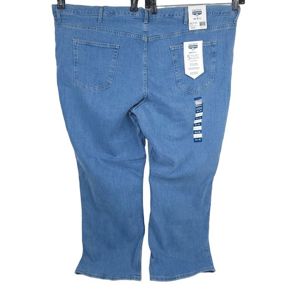 Saddlebred Jeans Big and Tall NEW Men 50x30 Relaxed Fit Light Stone Denim Pant - Picture 5 of 13